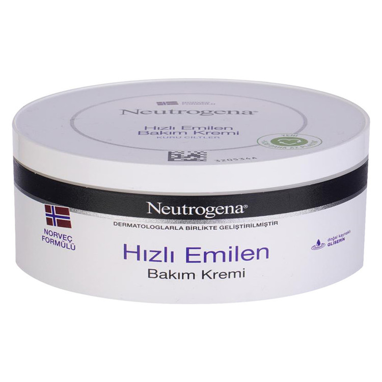 کرم آبرسان نوتروژینا مدل Hizli emilen حجم 200 میلی لیتر