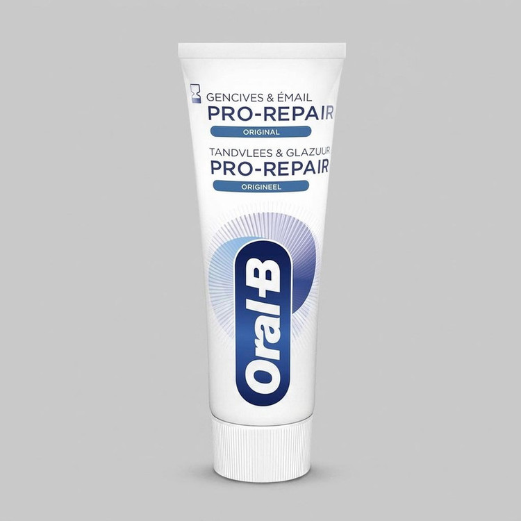 خمیر دندان اورال-بی مدل PRO REPAIR حجم 75 میلی لیتر