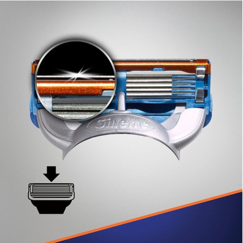 تیغ یدک ژیلت مدل 5 Fusion Power بسته 4 عددی
