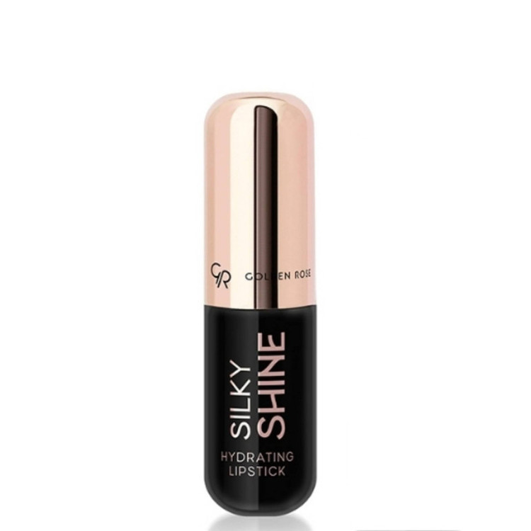 رژ لب جامد گلدن رز مدل Silky Shine شماره 203