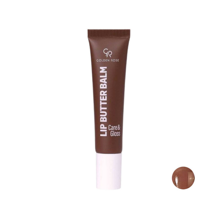 بالم لب گلدن رز مدل Care & Gloss رنگ Cappuccino شماره 02 حجم 13.5 میلی لیتر