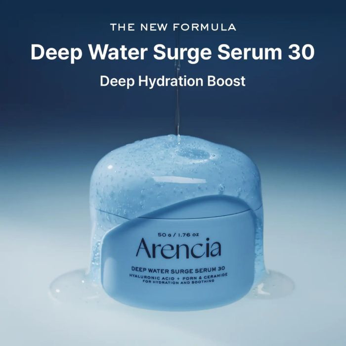 ماسک ژلی صورت آرنچیا مدل Deep Water Surge مناسب برای پوست خشک و حساس حجم 50 میلی لیتر