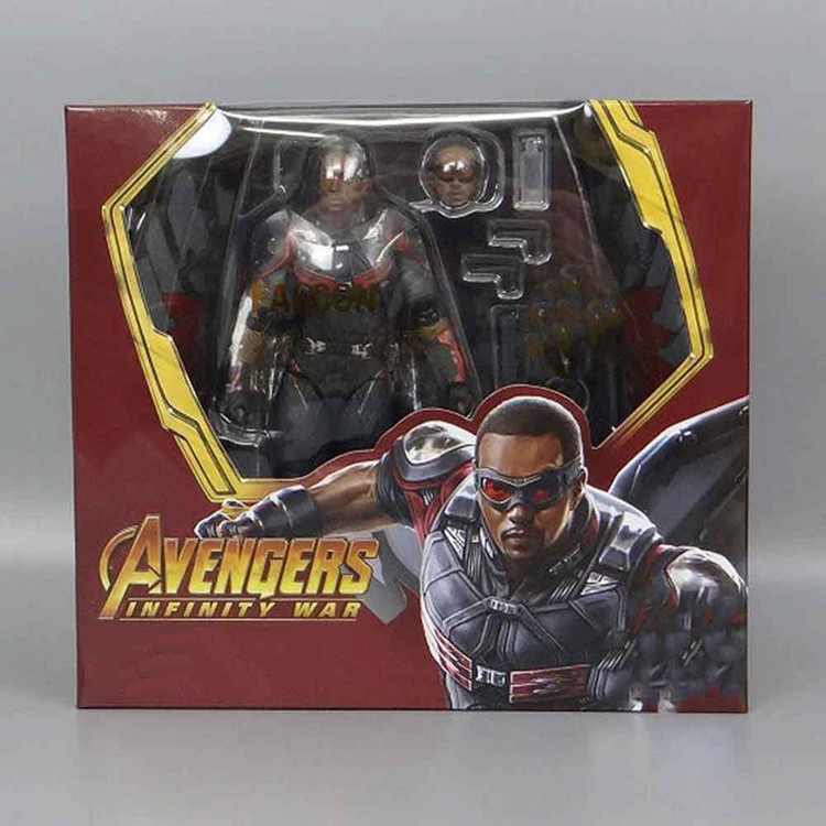 اکشن فیگور مدل فالکون طرح Falcon Avengers Infinity War SHF ارتفاع 15 سانتیمتر